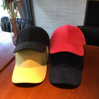 Nón Mũ Lưỡi Trai Gân Tăm Nhung Trơn