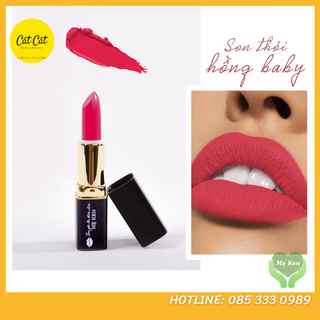 Son dưỡng trị thâm Gấc Dền thiên nhiên Mẹ Ken, dưỡng mềm mượt môi, làm hồng, khử thâm môi, an toàn cho bầu bì, trẻ nhỏ, bỉm sữa, kiểm định Eurofins và giấy công bố Sở Y Tế