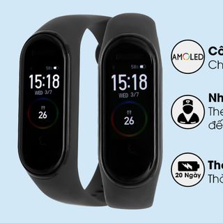 VÒNG TAY THÔNG MINH MIBAND4 XIAOMI TIẾNG VIỆT giá sỉ