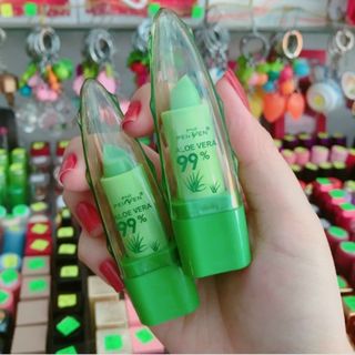 Son Dưỡng Môi Nha Đam Aloe Vera Nha Đam 99% Mẫu Mới