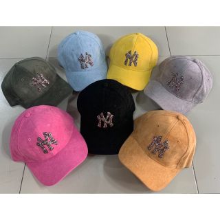Nón Mũ Lưỡi Trai Đính NY Gân Tăm Nhung