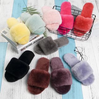Dép Lông Đi Trong Nhà Bằng Nhung