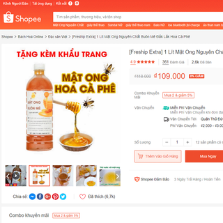 Sỉ Mật Ong Hoa Cà Phê