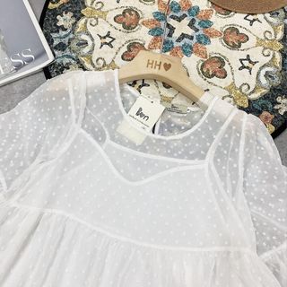 Set Trắng Babydoll 3 món