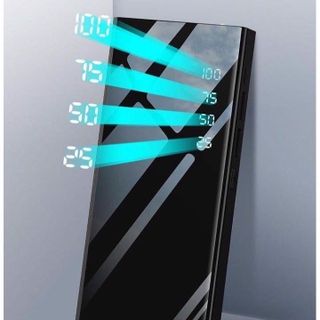 Pin Dự Phòng Mặt Gương Có Hiển Thị 30000mah