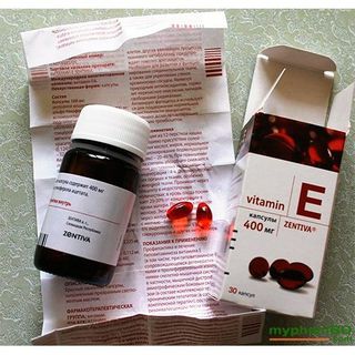 Vitamin e đỏ 400мг nga