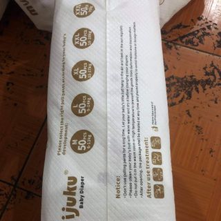 Bỉm Mijuku Bao Bì Mới