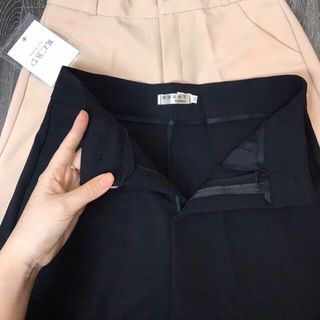 QUẦN ỐNG RỘNG KHÓA TRƯỚC