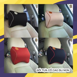 Gối tựa cổ cao su non