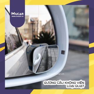 Gương cầu không viền loại mới