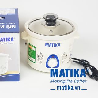 Nồi kho cá Matika MTK-9115 siêu tiện lợi 1,5L kiểu dáng đẹp giá sỉ