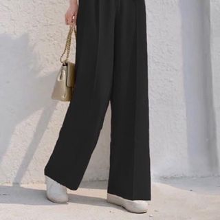 Quần culottes ống rộng dài cạp cao 7 phân_KH2