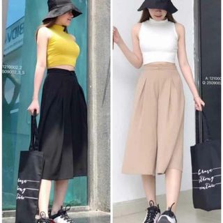 QUẦN ỐNG RỘNG ĐŨI SUÔNG XẾP LY