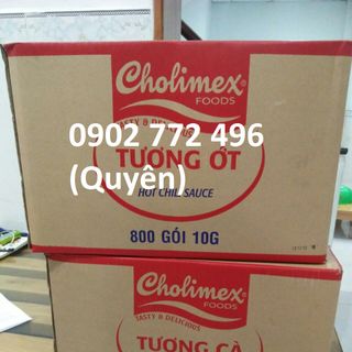 Tương ớt gói Cholimex tiện dụng