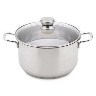 Nồi quai đũa 3 đáy nắp kính 28cm FIVESTAR