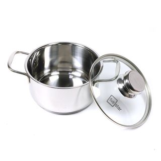 Nồi quai đũa 3 đáy nắp kính 28cm FIVESTAR