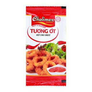 Tương ớt tương cà cholimex gói nhỏ 10gr siêu rẻ