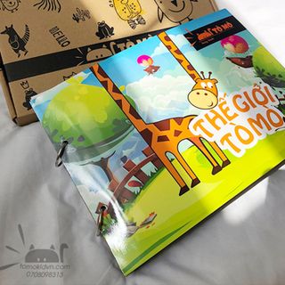 Học liệu phát triển trí não trẻ từ 1 tuổi THẾ GIỚI TÒ MÒ Học liệu song ngữ Montessori