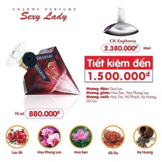 Nước hoa Sexy Lady Charme 75ml