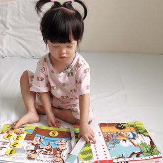 Học liệu dán dính THẾ GIỚI TÒ MÒ Học liệu song ngữ dành cho bé từ 1 tuổi - Phát triển trí thông minh cho bé từ 1 tuổi