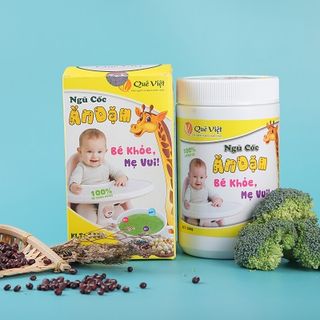 Ngũ cốc ăn dặm quê việt 500g giá sỉ