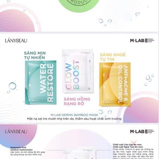 Mặt Nạ Sợi Tre MLab Hộp 7 Miếng
