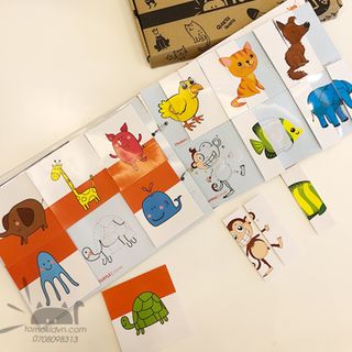 Học liệu song ngữ THẾ GIỚI TÒ MÒ Học liệu song ngữ dành cho bé từ 1 tuổi - Phát triển trí não cho bé từ 1 tuổi