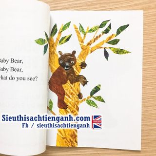 Bộ Brown bear, What do you see? set 4 cuốn + file nghe