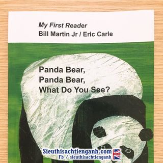 Bộ Brown bear, What do you see? set 4 cuốn + file nghe