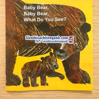 Bộ Brown bear, What do you see? set 4 cuốn + file nghe