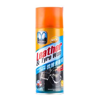 Chai xịt sáp xe hơi Leather & Tyre wax