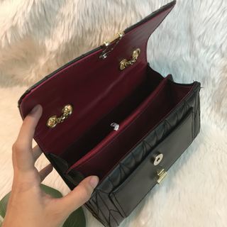 Túi Hộp Da Mềm Khoá Trụ