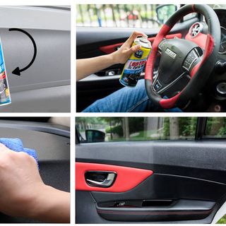 Chai xịt sáp xe hơi Leather & Tyre wax