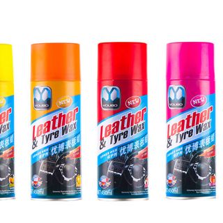 Chai xịt sáp xe hơi Leather & Tyre wax