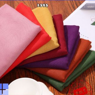 Khăn quàng cổ màu trơn cực mịn, ấm áp CASHMERE Khăn Len Cao Cấp (Ảnh thật)