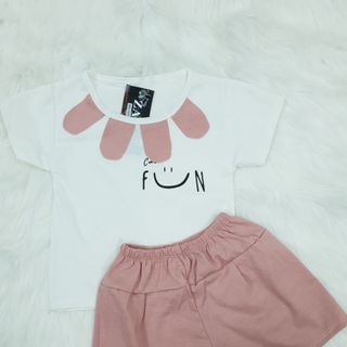 ( XẢ KHO) SET ĐỒ BỘ BÉ GÁI CỔ HOA 3 MÀU - TỪ 3 THÁNG TUỔI ĐẾN 4 TUỔI, 100% COTTON