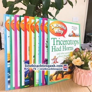 Bộ sách Em tự hỏi VÌ SAO – I wonder why- 10 cuốn A4+ file nghe