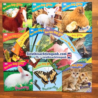 Bộ See how they grow -14 cuốn + file nghe