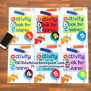 [Sách] Trọn bộ Activity Book for Children 1-2-3-4-5-6