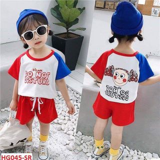 (XẢ KHO) ĐỒ BỘ CHO BÉ GÁI KÈM QUẦN DỄ THƯƠNG - CHẤT VẢI 100% COTTON