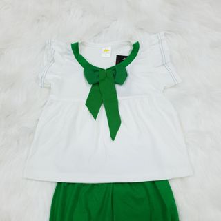 (KHUYẾN MÃI) Đồ Bộ Nơ Xinh dành cho bé gái từ 3 tháng đến 5 tuổi