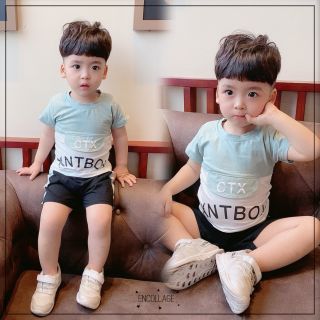 (XẢ KHO) SET ĐỒ BỘ BÉ TRAI 100% COTTON TỪ 3 THÁNG ĐẾN 4 TUỔI giá sỉ