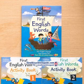 Bộ sách Collins Cobuild – First English Words – 3 cuốn
