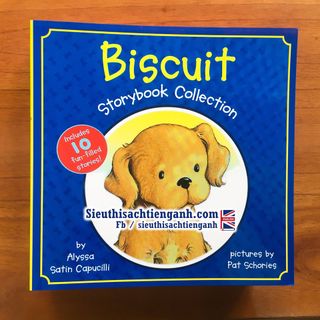 Biscuit story- Tuyển tập 10 truyện hay nhất về chú chó Biscuit – Sách khổ to +File nghe