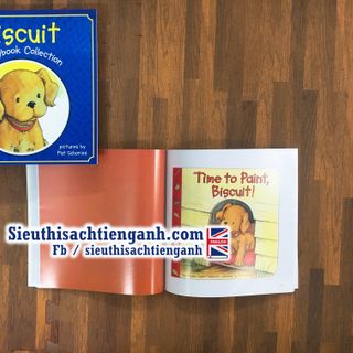 Biscuit story- Tuyển tập 10 truyện hay nhất về chú chó Biscuit – Sách khổ to +File nghe