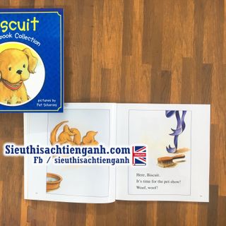 Biscuit story- Tuyển tập 10 truyện hay nhất về chú chó Biscuit – Sách khổ to +File nghe