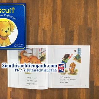 Biscuit story- Tuyển tập 10 truyện hay nhất về chú chó Biscuit – Sách khổ to +File nghe