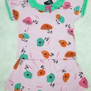 (XẢ KHO) ĐỒ BỘ CHO BÉ GÁI MẶC NHÀ MÁT MẺ 100% COTTON TỪ 3 THÁNG TUỔI ĐẾN 4 TUỔI