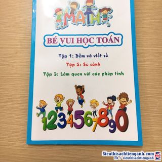 Sách Bé vui học toán