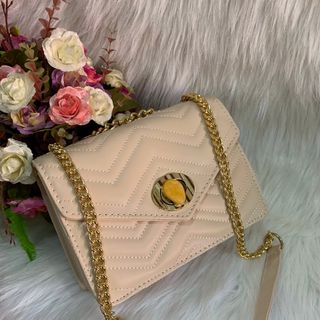 Túi Xách Nữ Khoá Đá Tròn
